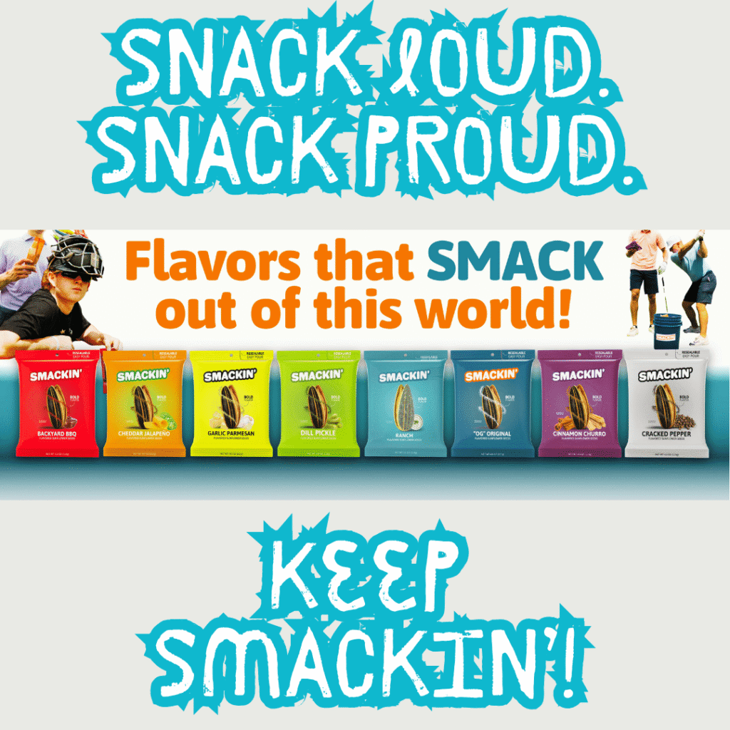 smackin' sunflower seeds